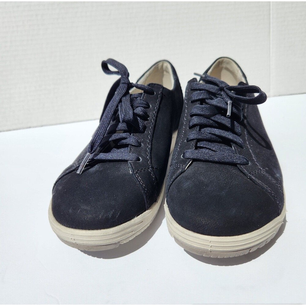 Dansko Black Leela Size 39 US 8.5 - 9 Nubuck Waterproof Suede Fashion Sneaker
